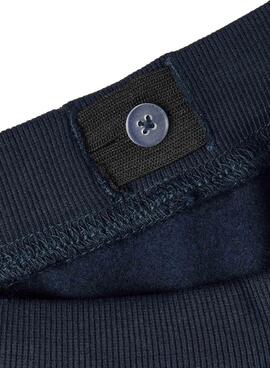 Pantalon Name It Larke Survêtement Bleu Marine pour Fille