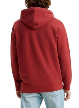Sweat Levis New Original Rouge pour Homme