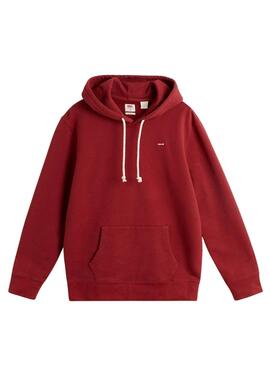 Sweat Levis New Original Rouge pour Homme
