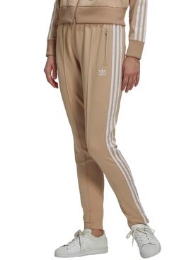 Pantalon Adidas Primeblue SST Marron pour Femme