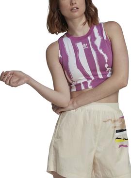 Top Adidas Thebe Magugu pour Femme