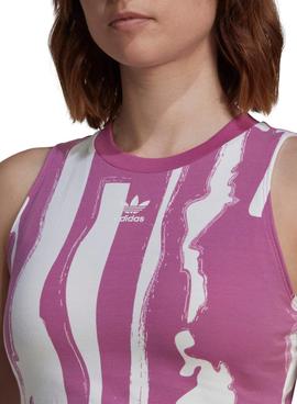 Top Adidas Thebe Magugu pour Femme