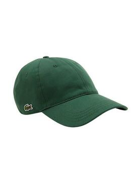 Casquette Lacoste Coton Biologique Vert Unisexe