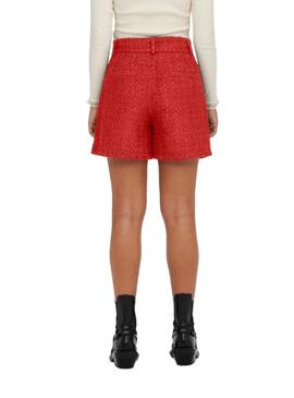 Short Only Boucle Kennedy Orange pour Femme