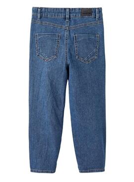 Pantalon Name It Rose Denim Bleu Médio pour Fille