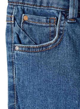 Pantalon Name It Rose Denim Bleu Médio pour Fille