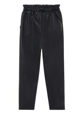 Pantalon Mayoral Similicuir Noire pour Fille