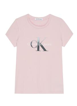 T-Shirt Calvin Klein Dégradé Jumpsuitgram Rosa Fille