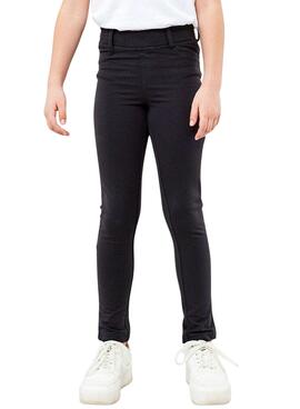 Pantalon Name It Java Solid Leggings Noire Fille