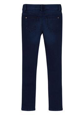 Jeans Name It Polly Skinny Bleu Marine Fille