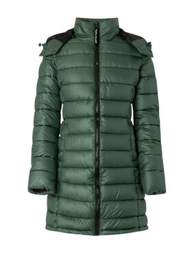 Manteaux Pepe Jeans Rembourré Agnès Vert pour Femme