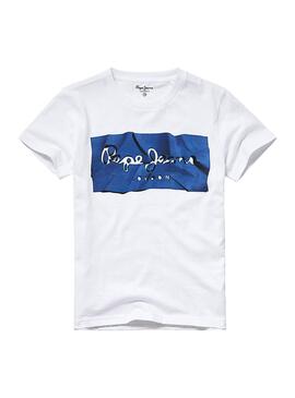 T-Shirt Jeans Pepe Raury Blue Enfante