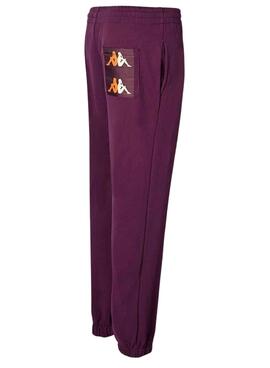 Pantalon Kappa Vala Morado pour Femme