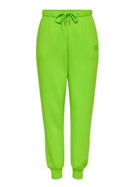 Pantalon Only Cooper Survêtement Vert pour Femme