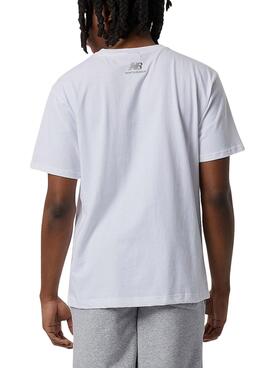 T-Shirt New Balance Intelligent Choice Blanc
