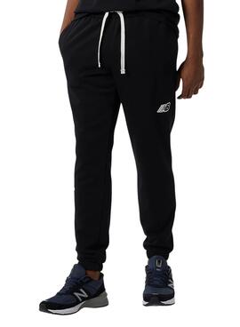 Jogger New Balance Basic Noire pour Homme