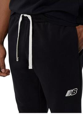 Jogger New Balance Basic Noire pour Homme