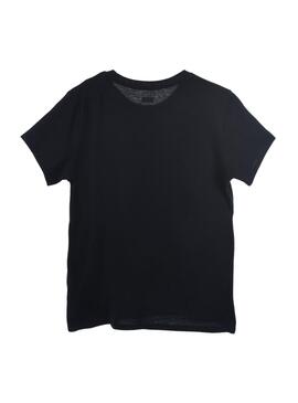 T-Shirt Levis Poster Logo Noire pour Fille