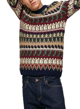 Pull Pepe Jeans Maison Multicolor pour Homme
