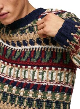 Pull Pepe Jeans Maison Multicolor pour Homme
