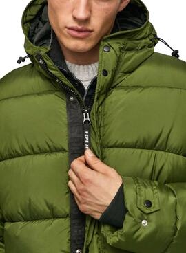 Veste Pepe Jeans Jules Vert pour Homme