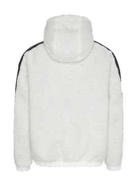 Veste Tommy Jeans Réversible Blanc Homme