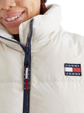 Gilet Tommy Jeans Alaska Rembourré Blanc Femme