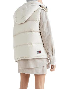 Gilet Tommy Jeans Alaska Rembourré Blanc Femme