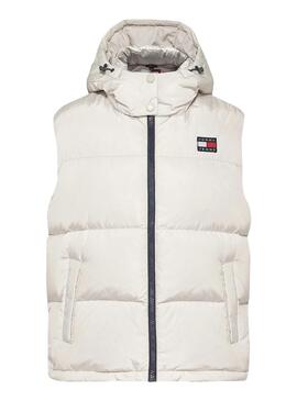 Gilet Tommy Jeans Alaska Rembourré Blanc Femme