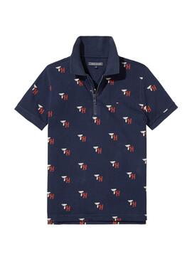 Polo Tommy Hilfiger Sporty Printed Zip