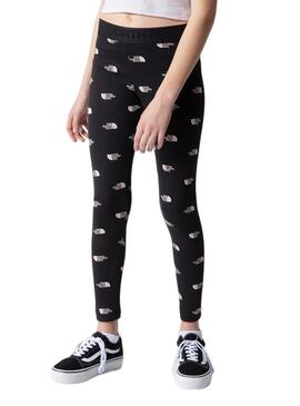 Leggings The North Face Logo Noire pour Fille