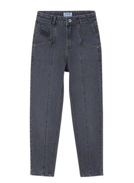 Pantalon Mayoral Slouchy Fit Gris pour Fille