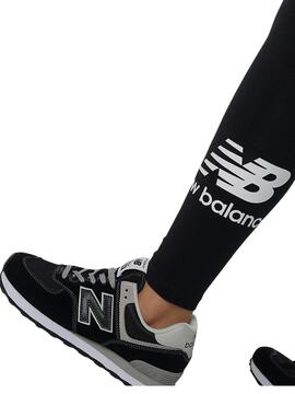 Leggings New Balance Essentials Noire pour Femme