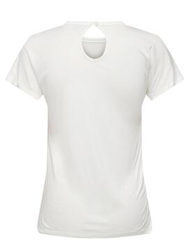 T-Shirt Only Emma Blanc pour Femme