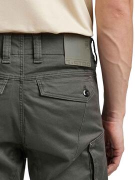 Pantalon G-Star Fermeture Éclair Cargo Vert pour Homme