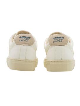 Baskets Flamingos Life Classic 70s Blancs