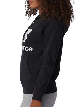 Sweat New Balance Essentials Noire pour Femme