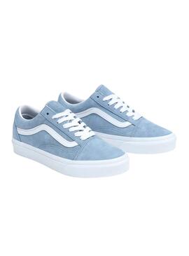 Baskets Vans Old Skool Bleu pour Femme