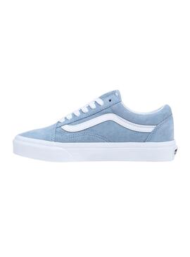 Baskets Vans Old Skool Bleu pour Femme
