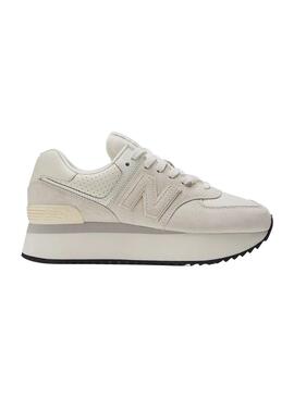 Baskets New Balance 574 Beige pour Femme