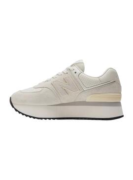 Baskets New Balance 574 Beige pour Femme