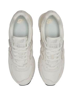 Baskets New Balance 574 Beige pour Femme