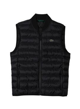 Gilet Lacoste Blouson Rembourré Noire Homme