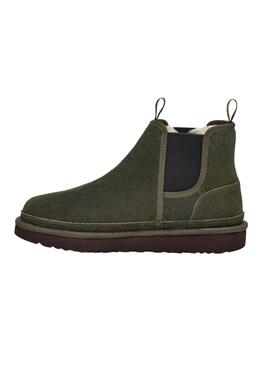 Bottines UGG Neumel Chelsea Vert pour Homme