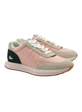 Baskets Lacoste L-Spin Rose pour Femme