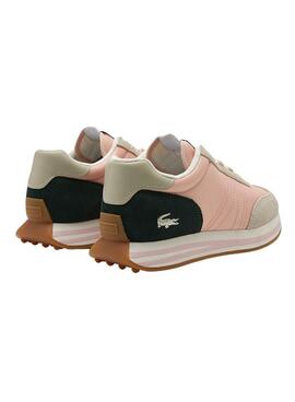 Baskets Lacoste L-Spin Rose pour Femme