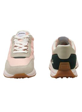 Baskets Lacoste L-Spin Rose pour Femme