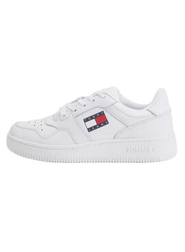 Baskets Tommy Jeans Retro Bascket Blancs Femme