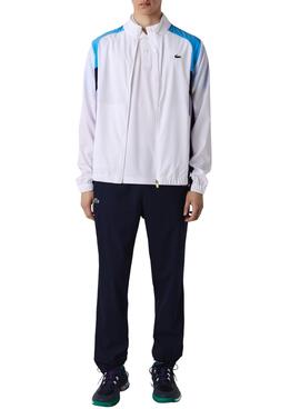 Survêtement Lacoste Sport Colorblock Bleu Marine Homme