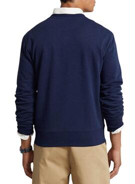 Sweat Polo Ralph Lauren Newport Bleu Marine Homme